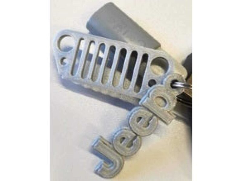 Remixed Jeep Grille Anahtarlık Biblo Dekoratif Hediyelik Süs - Görsel 4