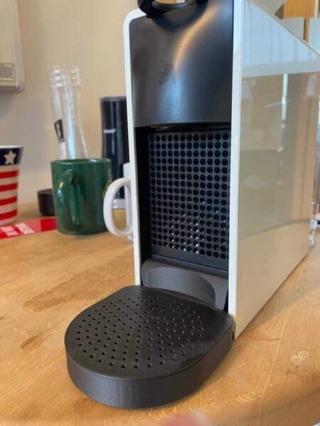 Nespresso Essenza Mini İçin Bardak Tutucu Plastik Aparat