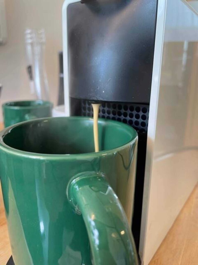 Nespresso Essenza Mini İçin Bardak Tutucu Plastik Aparat - Görsel 2