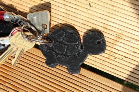 Kaplumbağa Tosbağa Anahtarlık Tutucu Askı Aparatı Organik Plastik