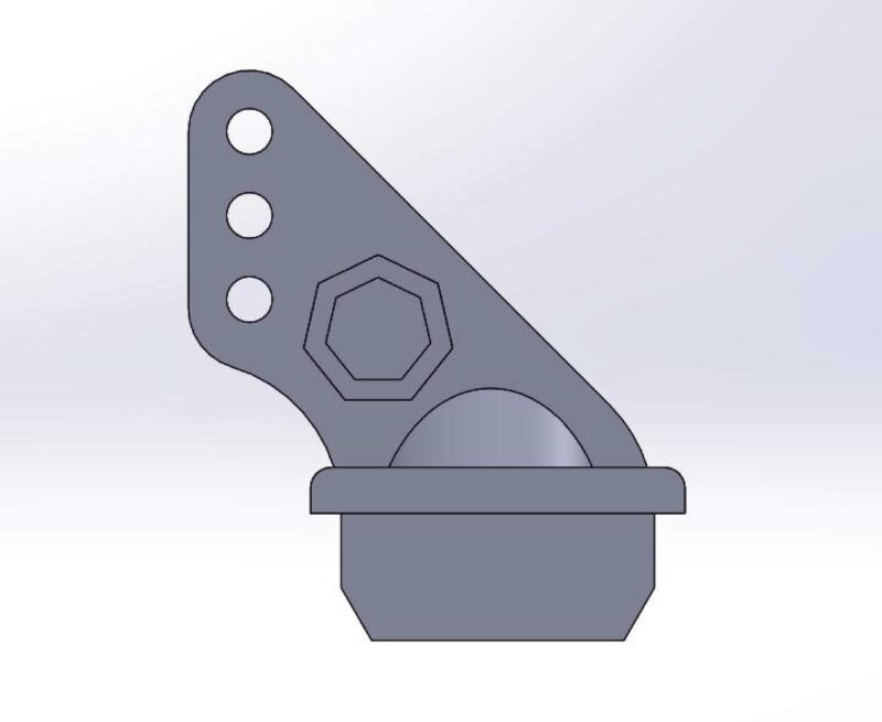 Rc Plane Kontrol/Servo Horn Plastik Aparat - Görsel 2