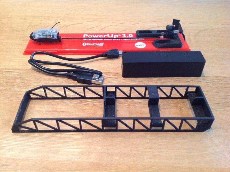 Powerup 3.0 Powerbank Ve Usb Kablo Rafı Plastik Aparat - Görsel 4