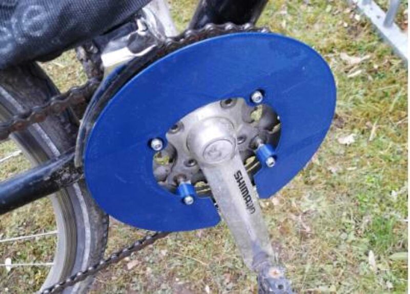 104 Mm Bisiklet İçin Zincir Koruyucu Plastik Aparat