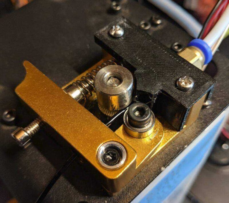 Mp İçin Esnek Filament Kılavuzu (W / Ptfe Bowden Boru) Mini W / Anyycubic Seçin Mk8 Ekstruder Modifiye W / Oem Dişli Ve Düz Yatak Plastik Aparat
