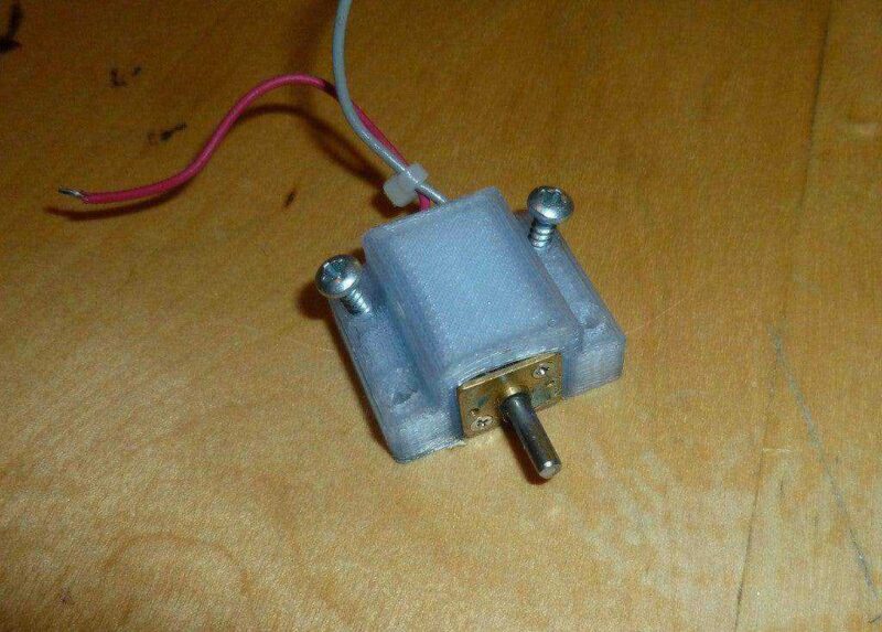Pololu Mikro Metal Redüktörlü Motor Takozu Aparat Askı Stand - Görsel 3