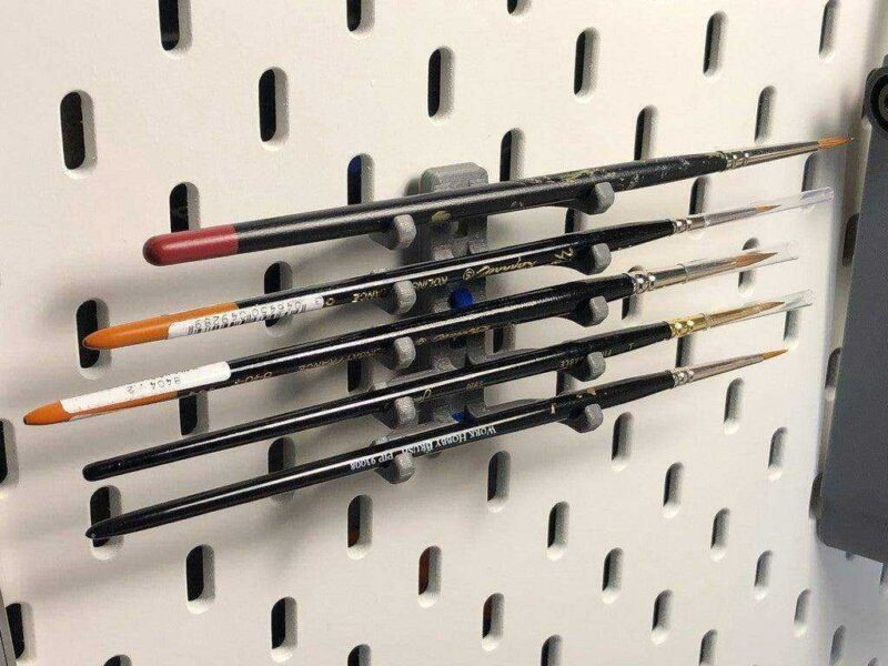 Ikea Skadis Paintbrush Raf Plastik Aparat