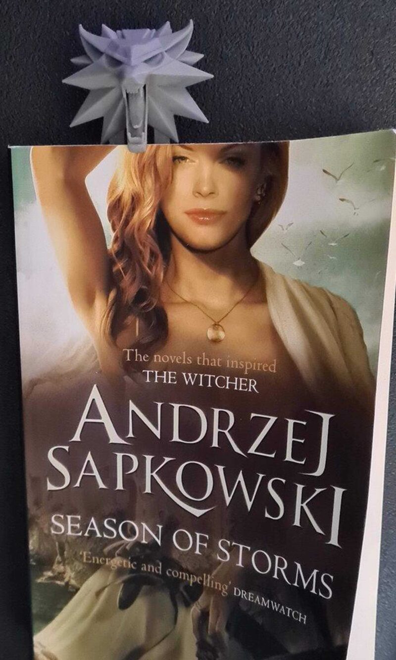 Witcher Bookmark Plastik Aparat - Görsel 2