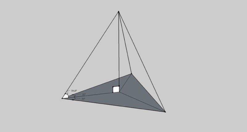 Tetrahedron Tetraedre Platon Kalemler Ikea Plastik Aparat - Görsel 3