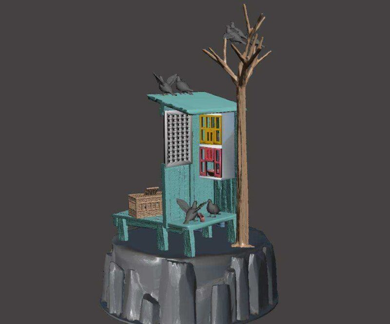 Güvercin Yarışı Diorama - 32Mm - Babam, Kahramanım 1980 Ler Plastik Aparat - Görsel 4
