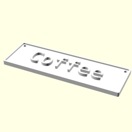 Coffee Tasmalık Künye Tag Kedi Köpek Evcil Hayvana İsme Özel Üretim İsimlik Hediyelik Organik Plastik