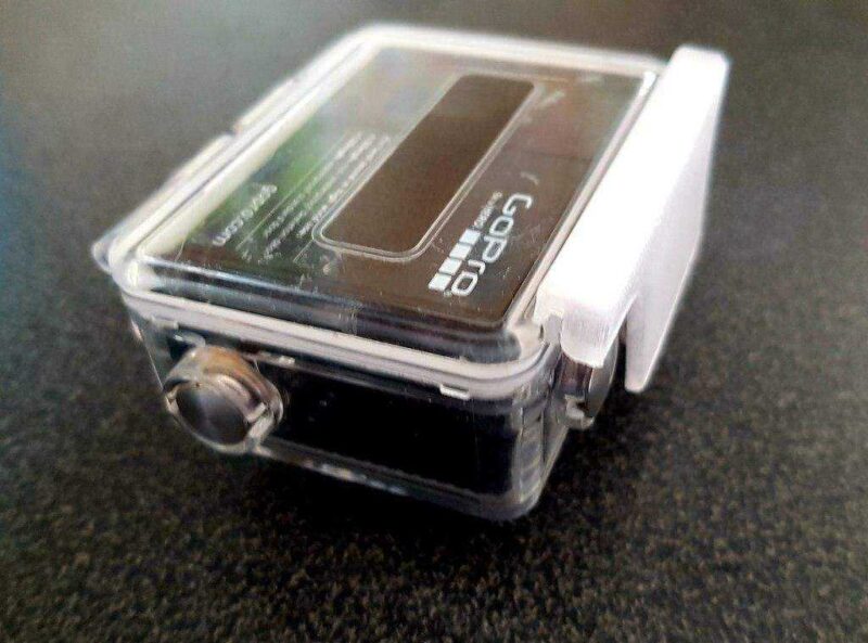 Gopro Hero3 Su Geçirmez Kılıf Mandal Plastik Aparat - Görsel 3