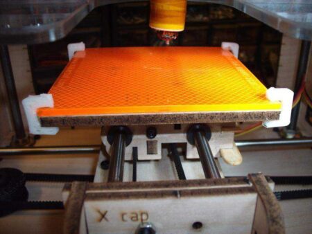 Makerbot Orange Acrylic Build Sheet İçin Hold-Down Clips Plastik Aparat