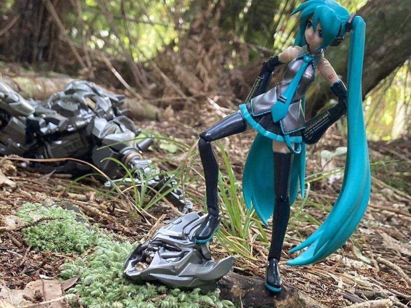 Hatsune Miku İçin Energon Bıçakları Plastik Aparat - Görsel 2