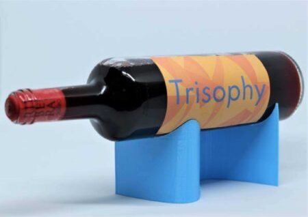 Trisophy.Com Kağıt Şarap Tutucu Plastik Aparat