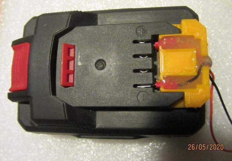 Parkside X20V Basit Bağlayıcı Plastik Aparat - Görsel 2