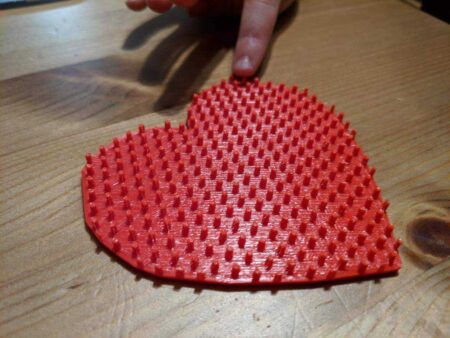 Perler Boncuk Kalp Pegboard Plastik Aparat