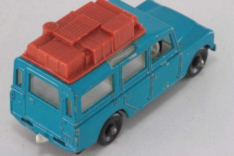 Matchbox #12-C Land Rover Safari Luggage Plastik Aparat - Görsel 4