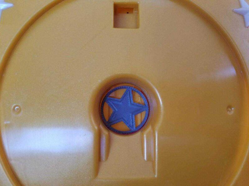 Wonder Woman Shield - Disk Shooter Plastik Aparat - Görsel 3