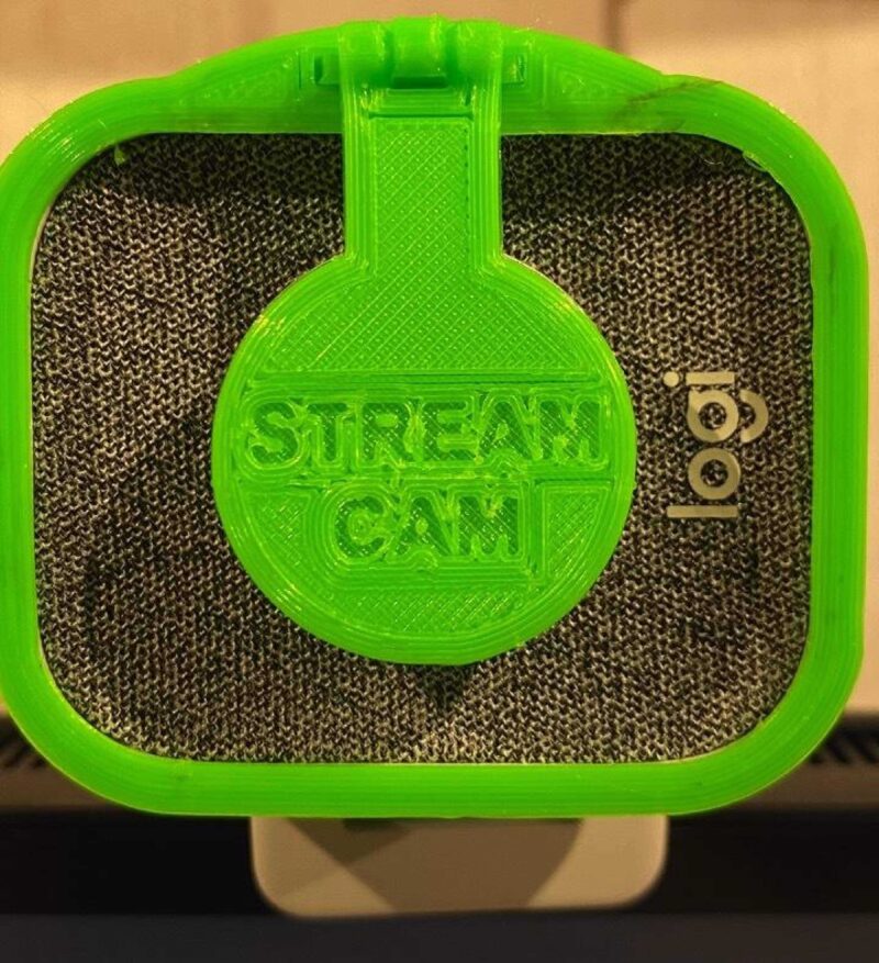 Logitech Streamcam Gizlilik Kapağı Plastik Aparat