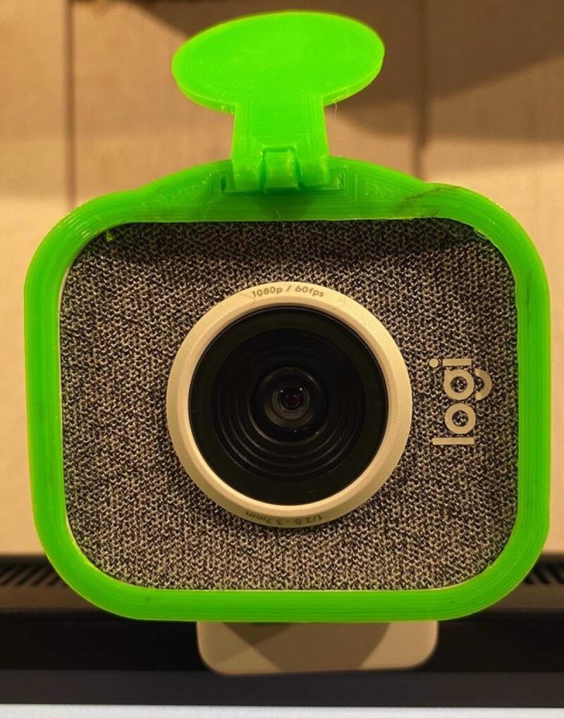Logitech Streamcam Gizlilik Kapağı Plastik Aparat - Görsel 2