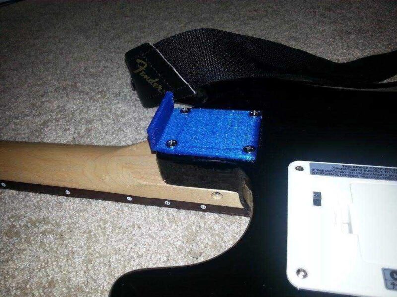 Elektrik Gitar Standı + Çamurluk Eki Plastik Aparat - Görsel 4