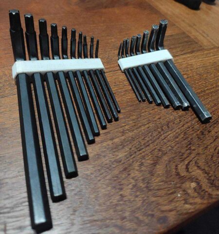 Allen Ve Torx Seti İçin Araçlar Tutucu Plastik Aparat