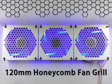 120Mm Petek Fan Izgarası Plastik Aparat