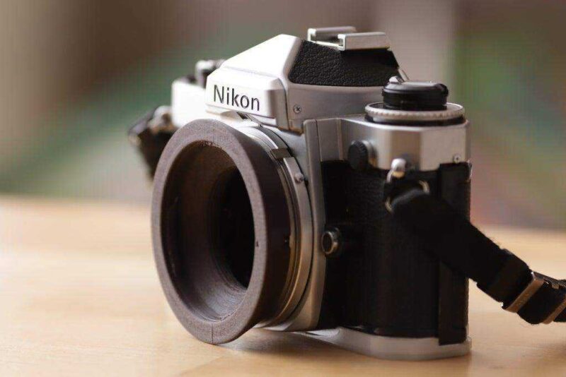 Canon-EF'den Nikon-F'ye dönüştürme halkası (EF-lensten F-kameraya) - Görsel 2