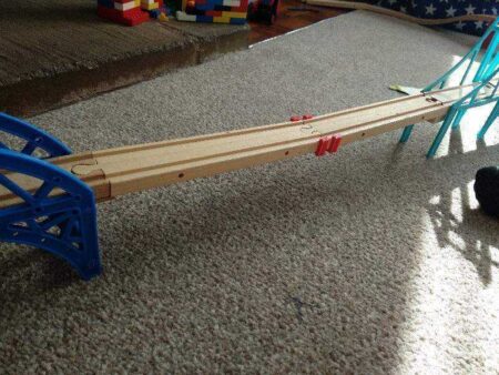 Ahşap Tren Parçası (Brio) Desteksiz Köprü Açıklığı (Bilgisayar) Plastik Aparat