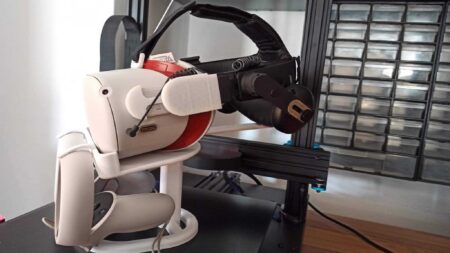 Oculues Quest 2 Stand - Deluxe Ses Kayışı (Das) Uzantı Plastik Aparat