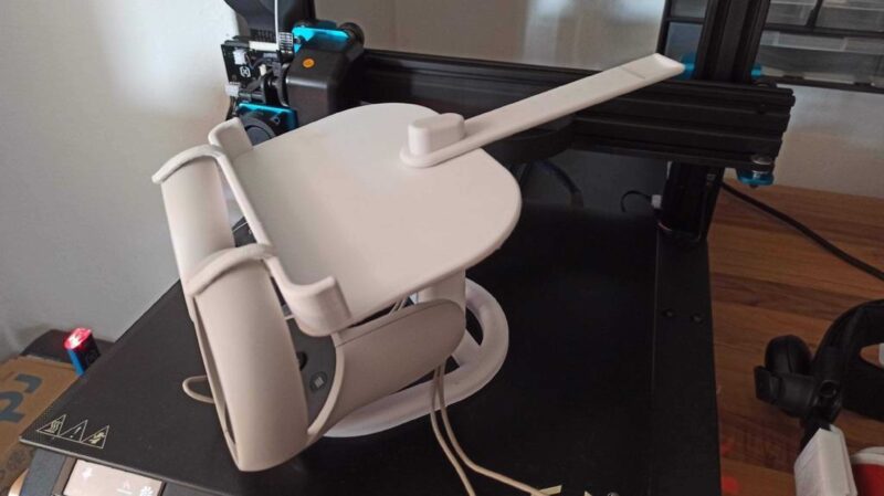 Oculues Quest 2 Stand - Deluxe Ses Kayışı (Das) Uzantı Plastik Aparat - Görsel 2