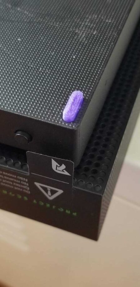 Xbox One X Kauçuk Ayak Plastik Aparat