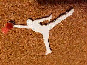 Michael Air Jordan Anahtarlık Dekoratif Biblo Dekor Hediyelik