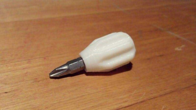 Küçük Hex Tornavida Kolu Aparatı  Tutucu Aparat Holder - Görsel 2