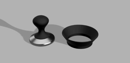 Huni İle 51Mm Ağırlıklı Espresso Kurcalama Plastik Aparat