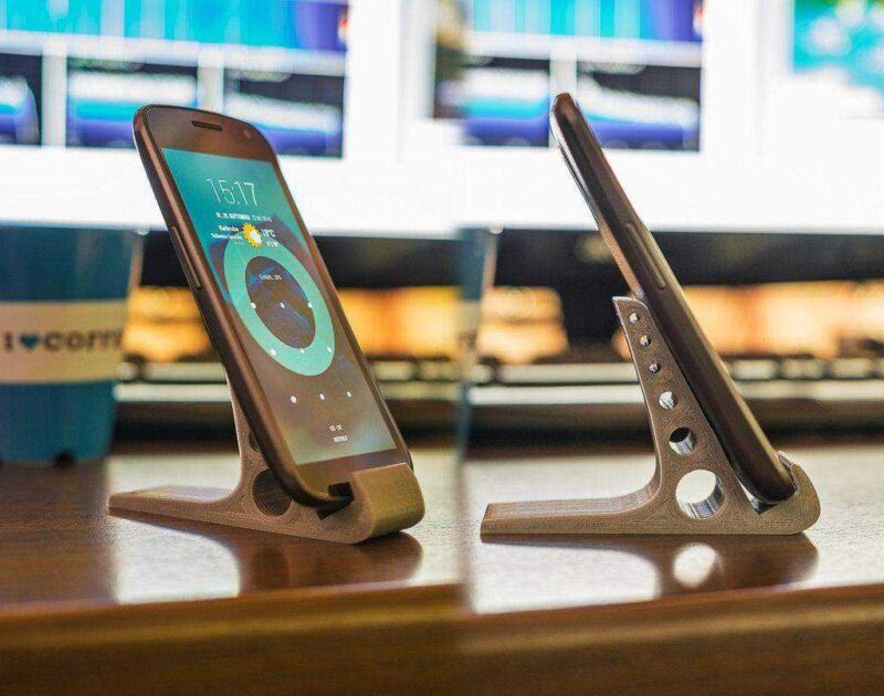 Universal Masaüstü Akıllı Telefon Tablet Tutucu Stand Ofis Mutfak - Görsel 2