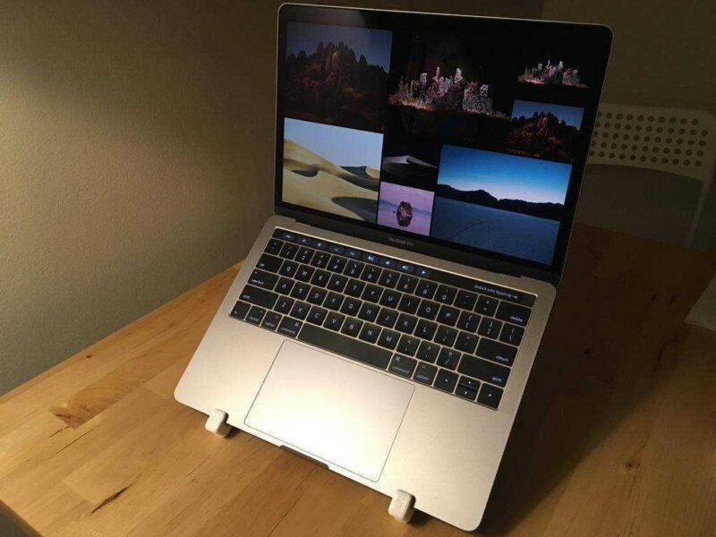 Macbook Pro 13 Stand Plastik Aparat - Görsel 3