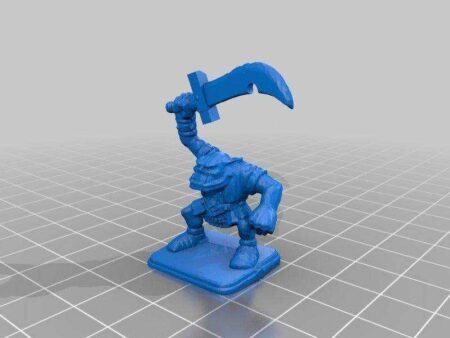 Heroquest Ork Organik Plastikten Dekoratif Biblo Aksesuar
