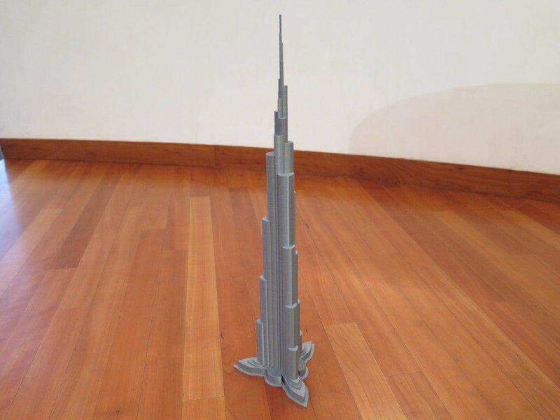 Burj Khalifa Biblo Dekoratif Hediyelik Süs Eşyası Maket - Görsel 2