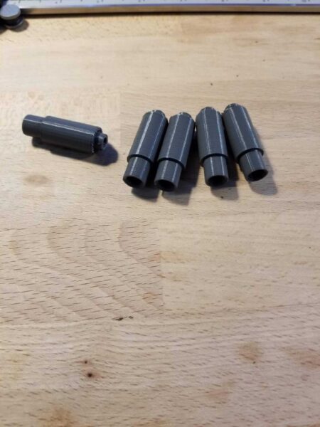 1/10 Rc Araba 4 İnç Egzoz Susturucu Plastik Aparat