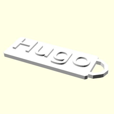 Hugo Tasmalık Künye Tag Kedi Köpek Evcil Hayvana İsme Özel Üretim İsimlik Hediyelik Organik Plastik