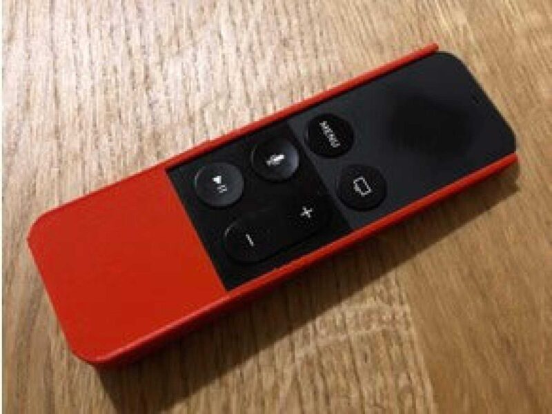 Apple TV 4 Remote Kılıfı Kumanda  Tutucu Koruyucu  Aparatı - Görsel 4
