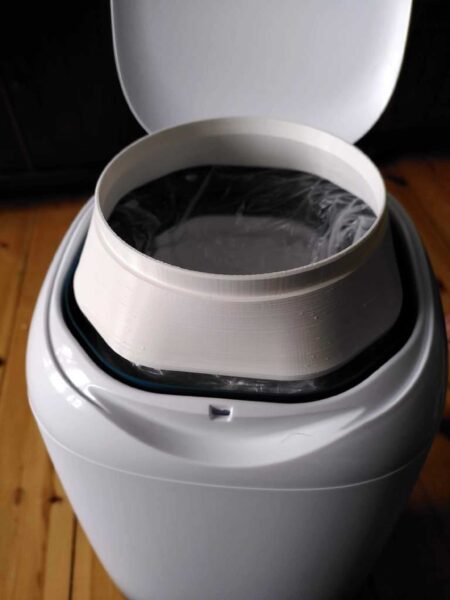 Nappy Bin İçin Dolum Yardımcısı Plastik Aparat