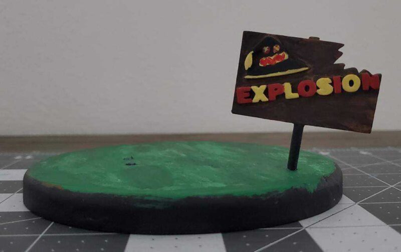 Megumin Pop Up Parade Tabanı Plastik Aparat - Görsel 2