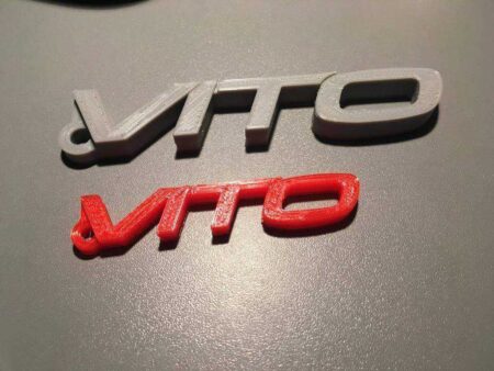 Mercedes Benz Vito 2015 Rozeti Anahtarlık Plastik Aparat