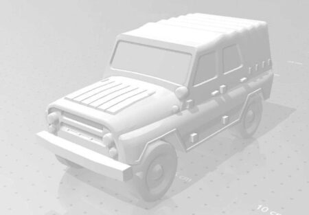 1/285 Uaz 469 Plastik Aparat