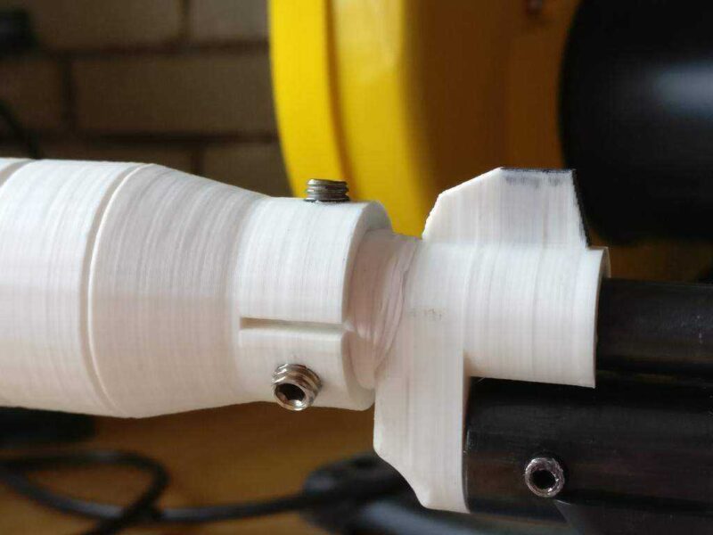 Crosman 1377 Bastırıcı (Silencer) Plastik Aparat - Görsel 4