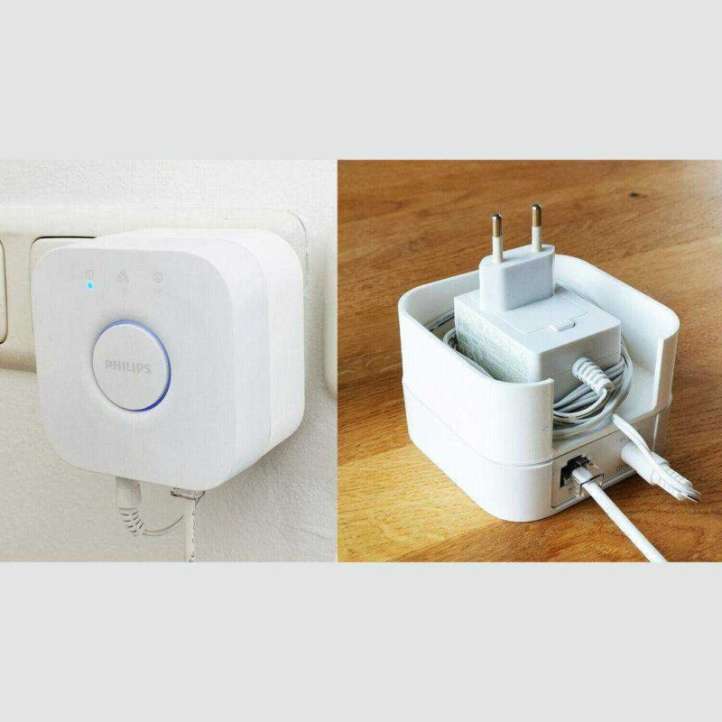 Philips Hue Köprüsü Wallmount Wandhalterung Plastik Aparat - Görsel 2