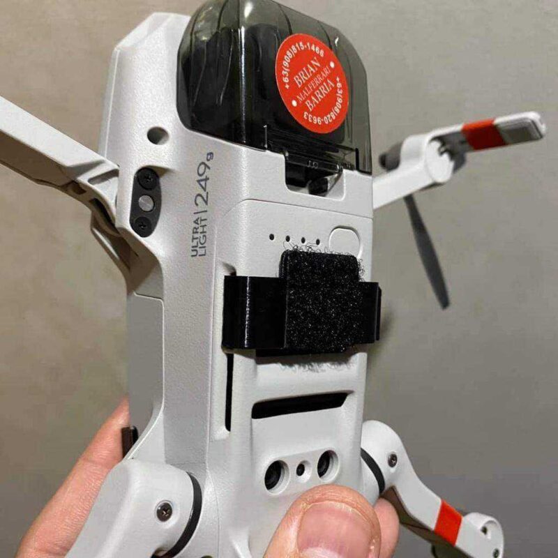 Dji Ulanzi Drone Led İçin Mavic Mini Klip Montajı Plastik Aparat - Görsel 2