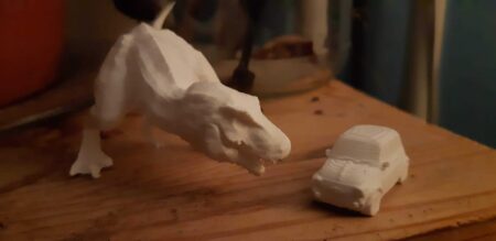 T-Rex  Biblo Dekoratif Hediyelik Süs Eşyası Maket Organik Plastik